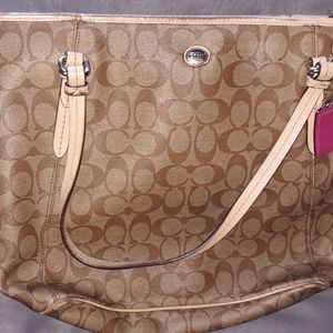 Coach Logo Tote Purse